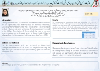 Comparison of Growth and Development and Related Factors in 60-Month-Old Children in Urban and Suburban Kindergartens in Khorramabad City of Iran in 2020