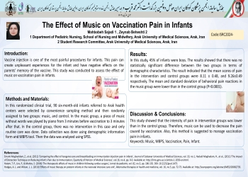 The effect of Music on vaccination's pain in infants