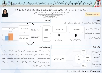 Investigating the relationship between nurses's professional self-efficacy and the quality of nursing care for hospitalized children in Ardabil city in 2023